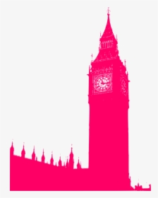 London, Big, Ben, Elizabeth, Tower, Britain - Houses Of Parliament Icon, HD Png Download, Transparent PNG