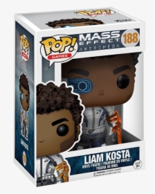 Funko Pop Games Mass Effect Andromeda Liam Kosta - Liam Kosta Funko Pop, HD Png Download, Transparent PNG
