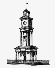 Transparent Tower Png - Clock Tower Clipart Transparent, Png Download, Transparent PNG