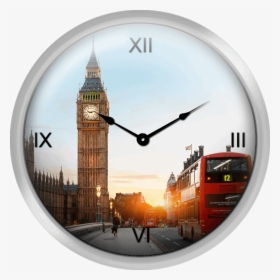 London Big Ben And Traffic On Westminster Bridge - Lugares Cerca Del Hotel Hyatt Place London Heathrow, HD Png Download, Transparent PNG