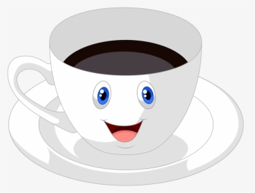Coffee Cup Smiley Clipart, HD Png Download, Transparent PNG