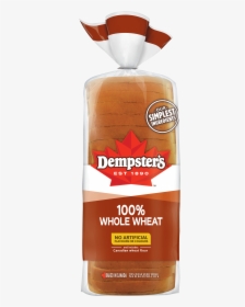 Dempster S® 100% Whole Wheat Bread - Dempsters Bread, HD Png Download, Transparent PNG