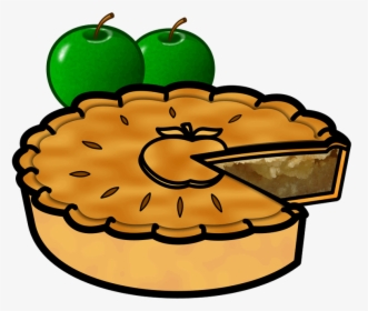slice of apple pie clipart