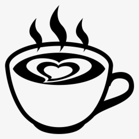 Coffee Emoji Black And White , Png Download - Coffee Emoji Black And White, Transparent Png, Transparent PNG