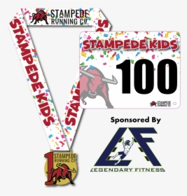 Stampede Kids Sponsored By Legendary Fitness - Graphic Design, HD Png Download, Transparent PNG