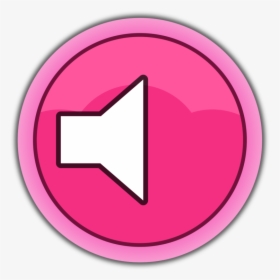 Pink,circle,magenta - Sound On Off Button Free, HD Png Download, Transparent PNG