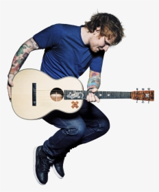 Ed Sheeran With Guitar, HD Png Download, Transparent PNG