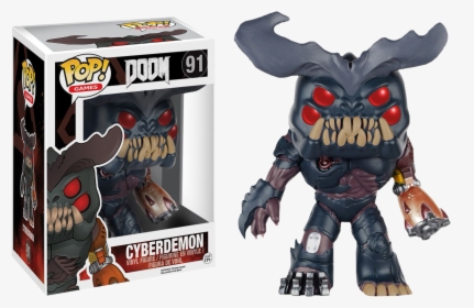 Doom Cyberdemon Funko Pop, HD Png Download, Transparent PNG