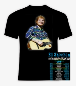 Ed Sheeran 2018 North American Stadium Concert T Shirt - Breaking Benjamin Tour Shirts 2019, HD Png Download, Transparent PNG