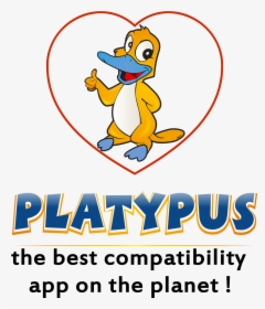 Platypus - Cartoon, HD Png Download, Transparent PNG