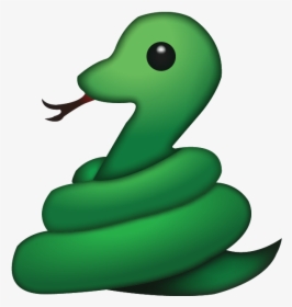 Snake - Snake Emoji Png, Transparent Png, Transparent PNG