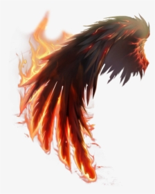 Fire Wings Png - Fire Wing Png Transparent, Png Download, Transparent PNG
