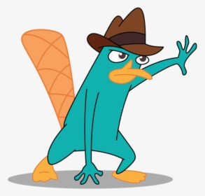 Perry The Platypus By Mohawgo - Perry The Platypus Action, HD Png Download, Transparent PNG