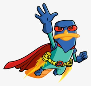 Platypus Clipart - Phineas And Ferb Mission Marvel Perry, HD Png Download, Transparent PNG