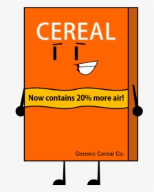 Transparent Cereal Box Png - Object Shows Cereal Box, Png Download, Transparent PNG