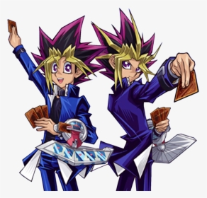 Duel Monsters - Yugi Muto And Atem, HD Png Download, Transparent PNG