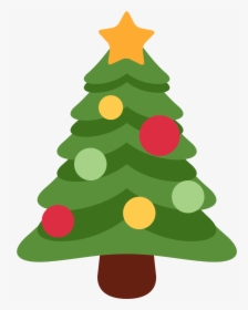 Christmas Tree Emoji Clipart , Png Download - Christmas Tree Emoji, Transparent Png, Transparent PNG