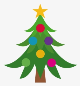 Christmas Tree Emoji Clipart , Png Download - Christmas Tree No Background, Transparent Png, Transparent PNG