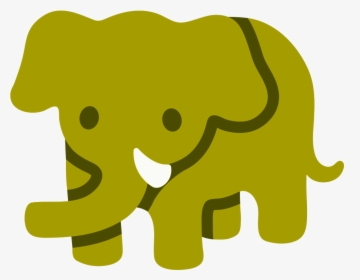 Functionality Wise, It Is Very Similar To Twitter - Google Elephant Emoji, HD Png Download, Transparent PNG