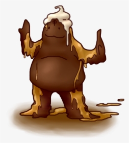 Sticky Toffee Pudding Golem - Sticky Toffee Pudding Cartoon, HD Png Download, Transparent PNG