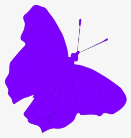 Purple Butterfly Hi, HD Png Download, Transparent PNG