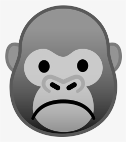 Noto Emoji Oreo 1f98d - Gorilla Emoji Png, Transparent Png, Transparent PNG
