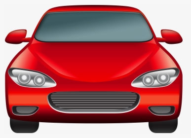Red Car Png Clip Art - Автомобиль Клипарт Png, Transparent Png, Transparent PNG