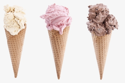 Waffle Cone Png Download Image - 1 Scoop Ice Cream Cone, Transparent Png, Transparent PNG