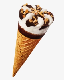 Vanilla Ice Cream Cone Png , Png Download - Vanilla King Cone Ice Cream, Transparent Png, Transparent PNG