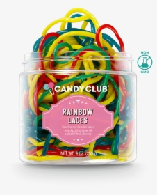 Candy Club - Rainbow Laces - Strawberry, HD Png Download, Transparent PNG