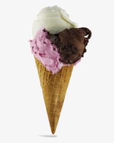 Ice Cream Cone , Png Download - Waffle Cone Ice Cream Png, Transparent Png, Transparent PNG