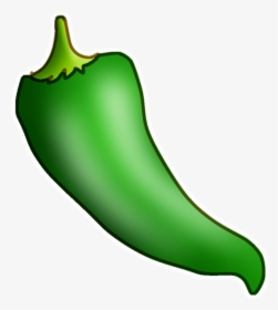 Hot Pepper Clipart , Png Download - Cartoon Transparent Green Chilli, Png Download, Transparent PNG