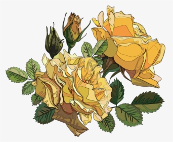 #rose #roses #yellow #yellowrose #yellowroses #orange - Yellow Roses Png, Transparent Png, Transparent PNG