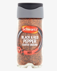 Schwartz Fc Sandp Bandr Pepper Hot Bg Prod Detail - Black Pepper And Red Pepper, HD Png Download, Transparent PNG