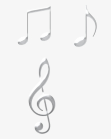 Musical Note Musical Instruments Black And White - Earrings, HD Png Download, Transparent PNG