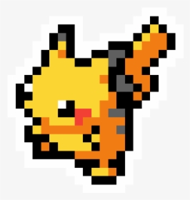 Pokemon Pixel Art Pikachu, HD Png Download, Transparent PNG
