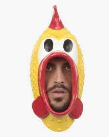 Rubber Chicken - Rubber Chicken Mask, HD Png Download, Transparent PNG