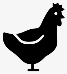 Hen Rubber Stamp - Rooster, HD Png Download, Transparent PNG