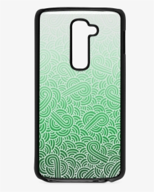 Ombre Green And White Swirls Doodles Hard Case For - Mobile Phone, HD Png Download, Transparent PNG