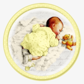 In Yellow - - Clipart Newborn Vintage Baby, HD Png Download, Transparent PNG