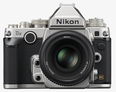 Dslr Clipart Classic Camera - Nikon Full Frame Retro, HD Png Download, Transparent PNG