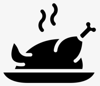 Feast Clipart Roast Chicken - Illustration, HD Png Download, Transparent PNG