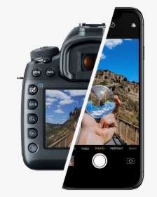 Canon Eos 5d Mark Iv Dslr Camera , Png Download - Camaras Fotograficas Parte Trasera, Transparent Png, Transparent PNG