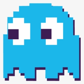 Purple Pac Man Ghost, HD Png Download, Transparent PNG
