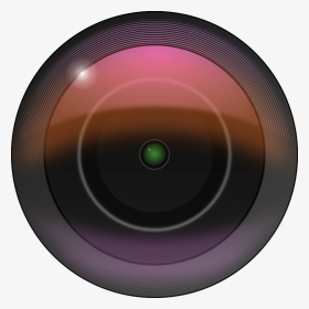 Video Camera Lens Png - Circle, Transparent Png, Transparent PNG
