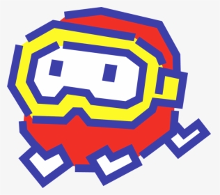 Pac-man Wiki - Pooka Dig Dug, HD Png Download, Transparent PNG