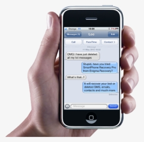 Transparent Hand Holding Iphone Png - Mobile Visitor Management System, Png Download, Transparent PNG