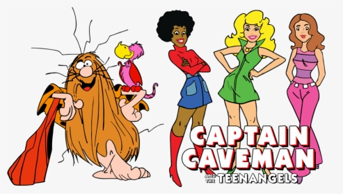 Captain Caveman & The Teen Angels Image - Captain Caveman And The Teen Angels, HD Png Download, Transparent PNG