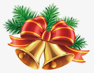 Bell Christmas Gold - Christmas Bells Png, Transparent Png, Transparent PNG