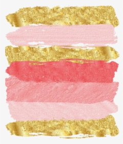 #rosegold #smear #smudge #painting #paint #lipstick - Pink And Gold Iphone Background, HD Png Download, Transparent PNG